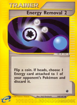 Energy Removal 2 #140 · Expedition Base Set Pokémon card