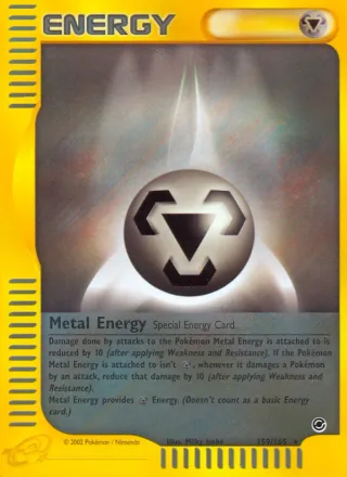 Metal Energy #159 · Expedition Base Set Pokémon card