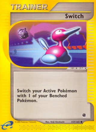 Switch #157 · Expedition Base Set Pokémon card