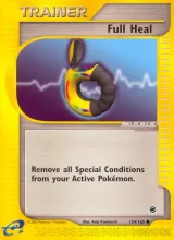 Full Heal · Expedition Base Set Pokémon card