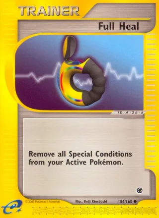 Full Heal #154 · Expedition Base Set Pokémon card