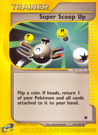 Super Scoop Up #151 · Expedition Base Set Pokémon card