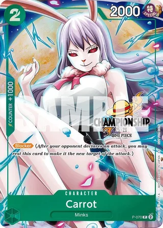 Carrot (CS 25-26 Event Pack Finalist Ver.) #P-070-cs-25-26-event-pack-finalist-ver · One Piece Promotion Cards One Piece card