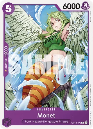 Monet #OP12-076 · Legacy of the Master One Piece card