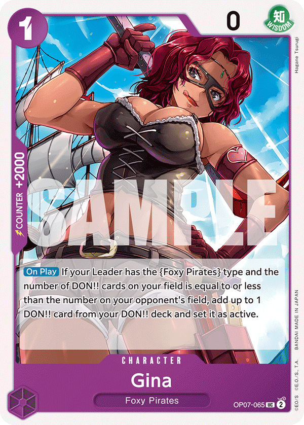 Gina full card art