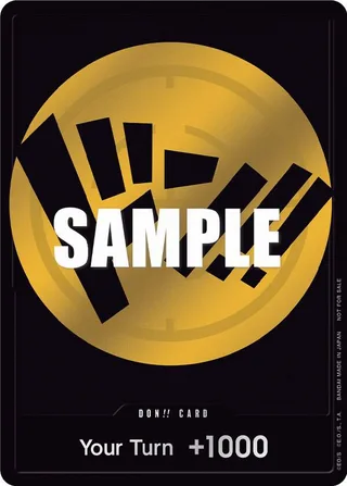 DON!! Card (Yellow) #don-card-yellow · One Piece Promotion Cards One Piece card