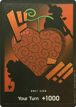 DON!! Card (Op-Op Fruit) (Devil Fruits Collection Vol. 3) #don-card-op-op-fruit-devil-fruits-collection-vol-3 · One Piece Promotion Cards One Piece card
