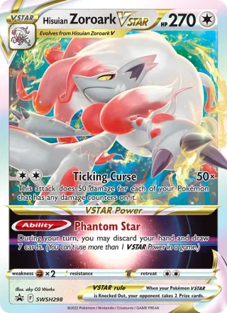 Hisuian Zoroark VSTAR #SWSH298 · SWSH Black Star Promos Pokémon card