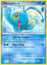 Manaphy · POP Series 6 Pokémon card