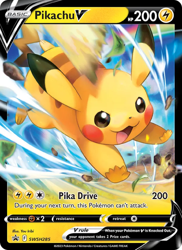 Pikachu V full card art