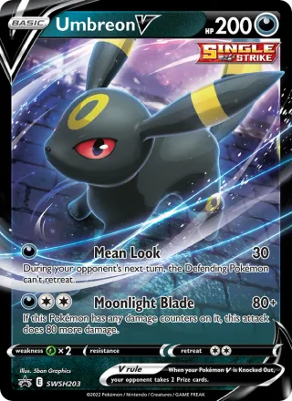 Umbreon V #SWSH203 · SWSH Black Star Promos Pokémon card