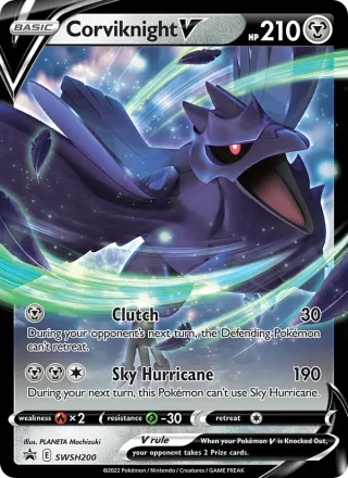 Corviknight V #SWSH200 · SWSH Black Star Promos Pokémon card