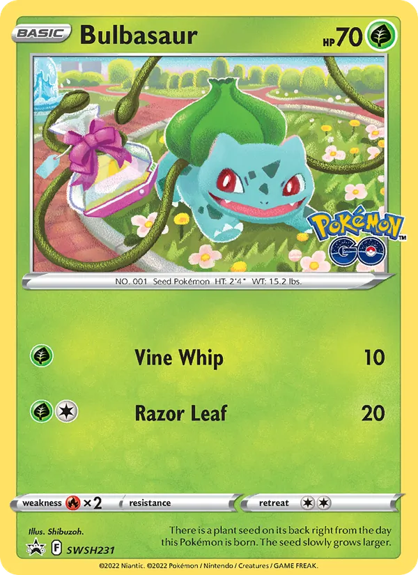 Bulbasaur full card art