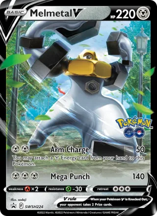 Melmetal V #SWSH224 · SWSH Black Star Promos Pokémon card