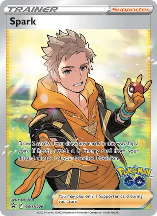 Spark #SWSH226 · SWSH Black Star Promos Pokémon card