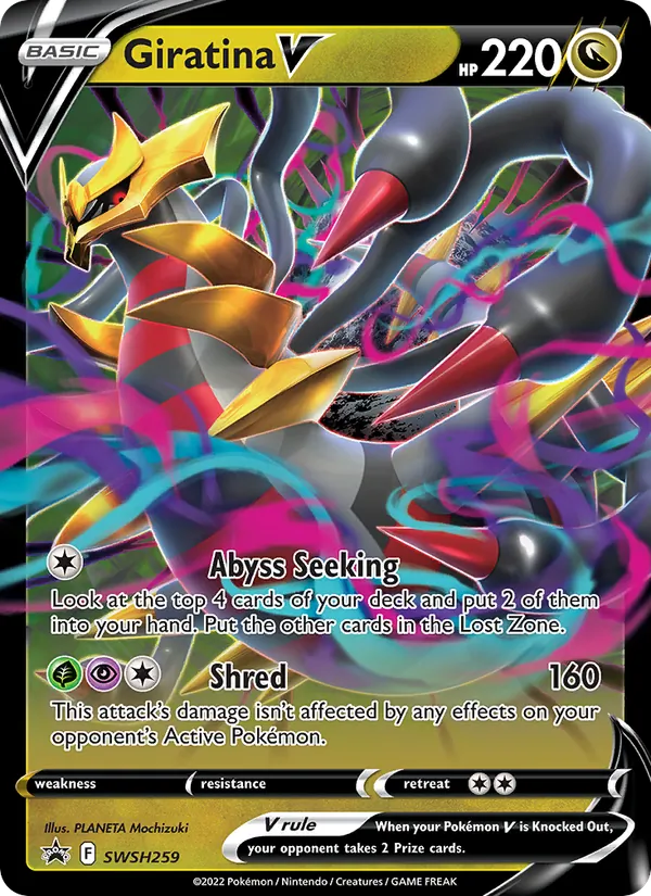 Giratina V full card art