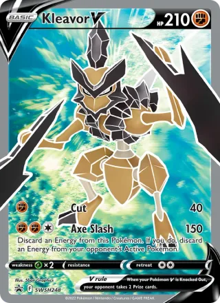 Kleavor V #SWSH248 · SWSH Black Star Promos Pokémon card