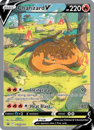 Charizard V #SWSH260 · SWSH Black Star Promos Pokémon card