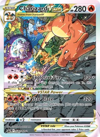 Charizard VSTAR #SWSH262 · SWSH Black Star Promos Pokémon card