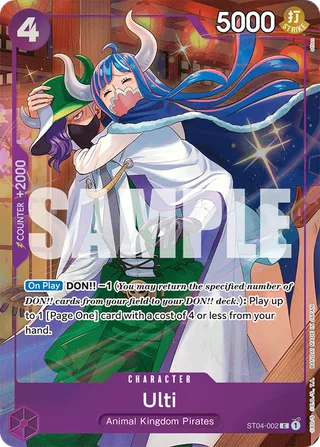 Ulti (Premium Card Collection -Best Selection Vol. 3-) #ST04-002-premium-card-collection-best-selection-vol-3 · One Piece Promotion Cards One Piece card