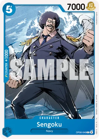 Sengoku #OP06-049 · Wings of the Captain Pre-Release Cards One Piece card