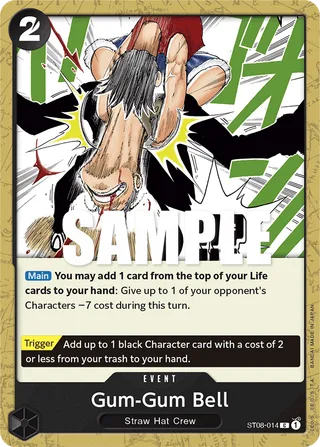 Gum-Gum Bell #ST08-014 · ST-08: Starter Deck 8 Monkey.D.Luffy One Piece card