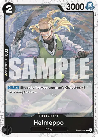 Helmeppo (Full Art) #ST06-010-full-art · Premium Booster -The Best- One Piece card