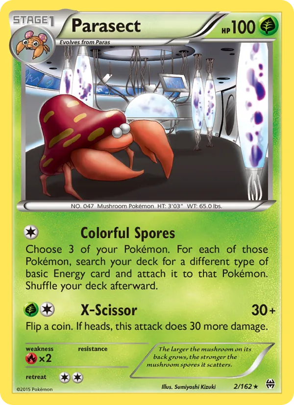 Parasect full card art