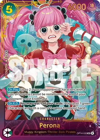 Perona (Large Scale Extra Grand Battle 2026) #OP14-033-large-scale-extra-grand-battle-2026 · One Piece Promotion Cards One Piece card