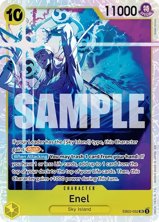 Enel #EB02-052 · Extra Booster: Anime 25th Collection One Piece card