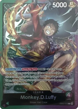 Monkey.D.Luffy (Sound Loader - Luffy Edition 2025) #EB02-010-sound-loader-luffy-edition-2025 · One Piece Promotion Cards One Piece card