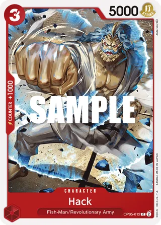 Hack #OP05-012 · Awakening of the New Era: 1st Anniversary Tournament Cards One Piece card