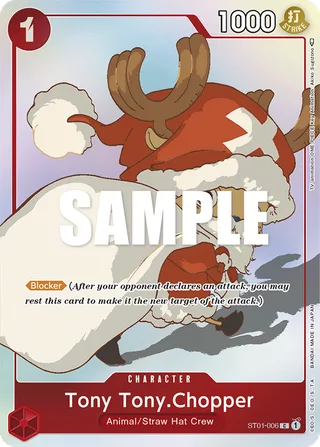 Tony Tony.Chopper (Premium Card Collection -ONE PIECE FILM RED Edition-) #ST01-006-premium-card-collection-one-piece-film-red-edition · One Piece Promotion Cards One Piece card