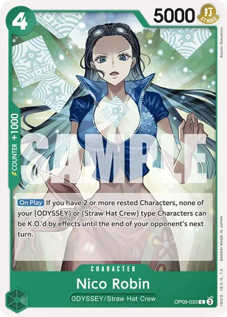 Nico Robin #OP09-033 · Emperors in the New World One Piece card