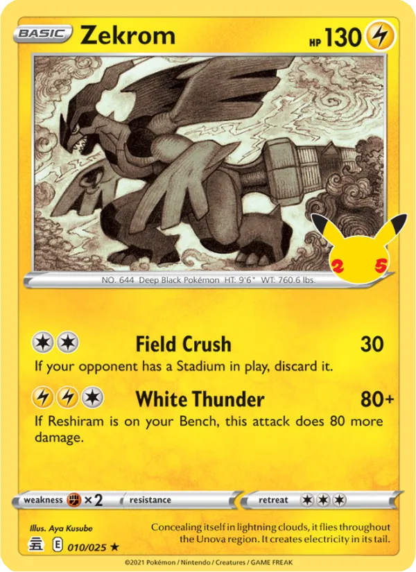 Zekrom full card art