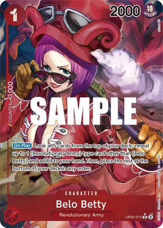 Belo Betty (Judge Pack Vol. 3) #OP05-015-judge-pack-vol-3 · One Piece Promotion Cards One Piece card