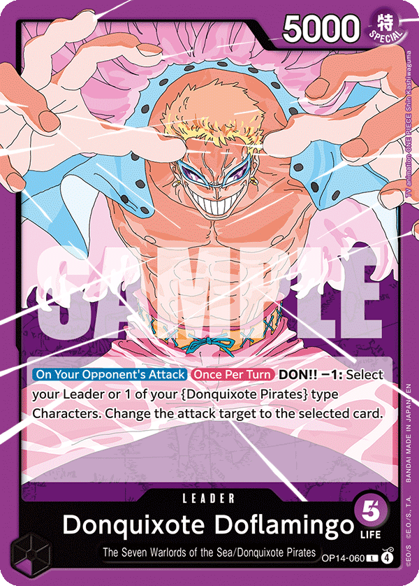Donquixote Doflamingo full card art