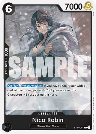 Nico Robin #ST14-007 · ST-14: Starter Deck 14 3D2Y One Piece card