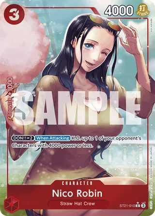 Nico Robin (Parallel) #ST21-010-parallel · ST-21: Starter Deck 21 EX Gear 5 One Piece card