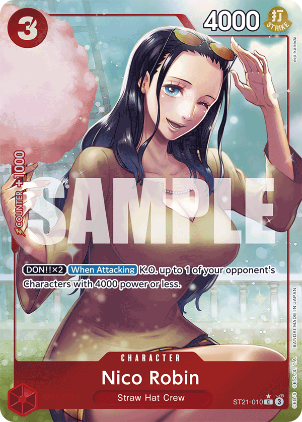 Nico Robin (Luffy Deck) full card art
