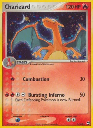 Charizard #6 · Power Keepers Pokémon card
