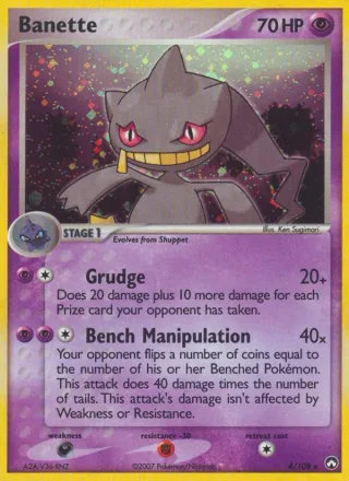 Banette #4 · Power Keepers Pokémon card