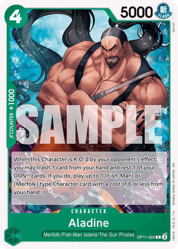 Aladine full card art