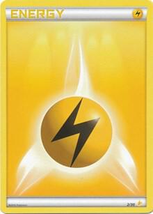 Lightning Energy #6 · XY trainer Kit (Pikachu Libre) Pokémon card