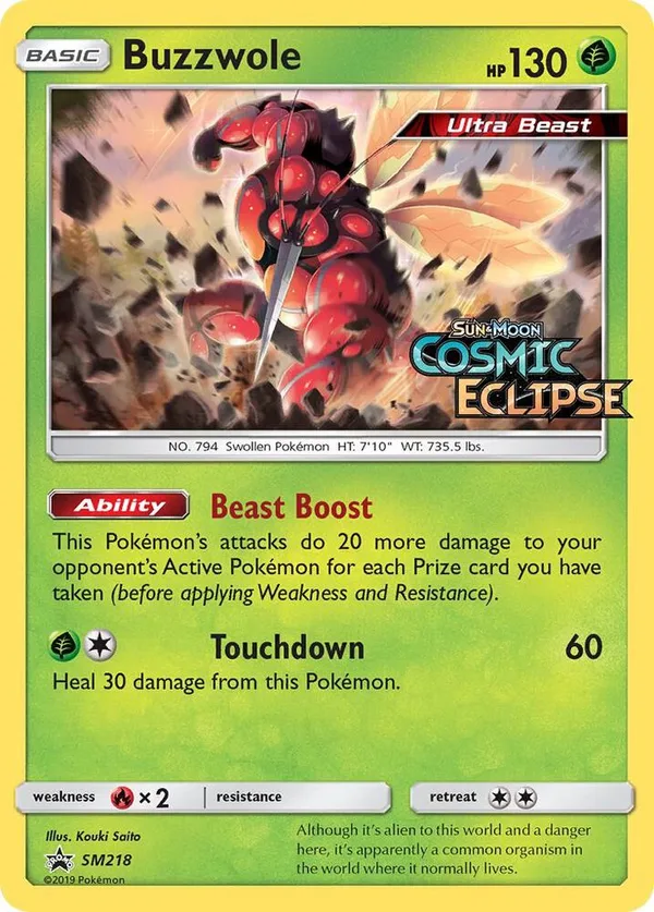 Buzzwole full card art