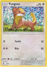 Yungoos · McDonald's Collection 2017 Pokémon card