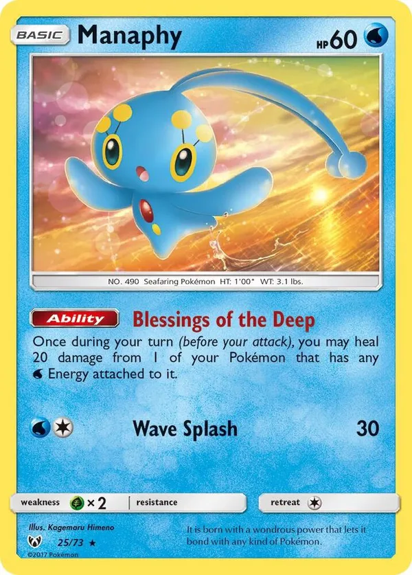Manaphy full card art