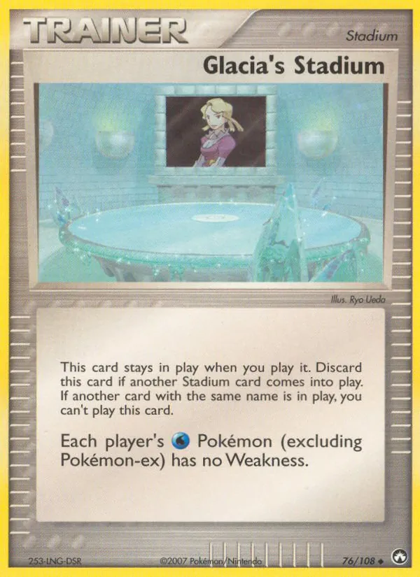 Glacia's Stadium full card art