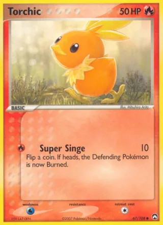 Torchic #67 · Power Keepers Pokémon card