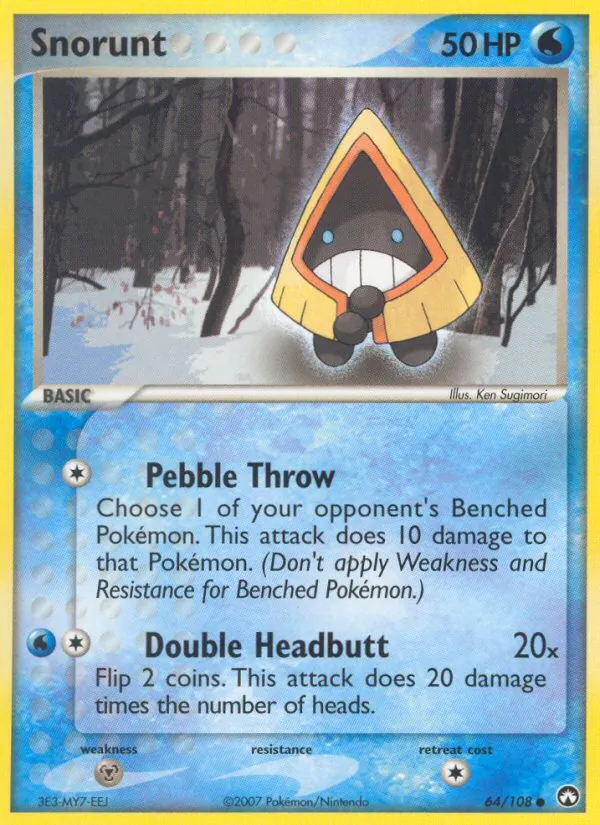Snorunt full card art